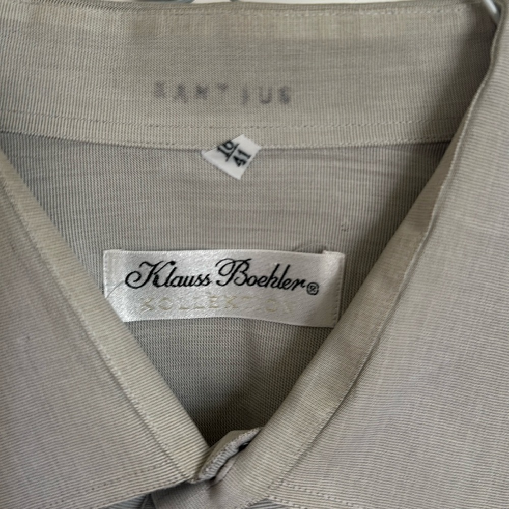 Klauss brothers dress shirt